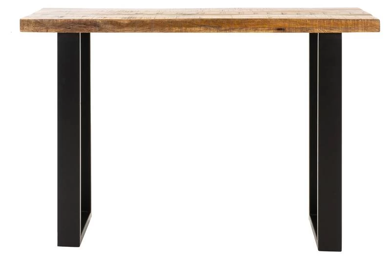 Table Console 115x40x77cm Noir/naturel 3 Table Console 115x40x77cm Noir/naturel