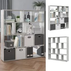 Etagère Pilar Béton & 12 Comparti 12 Etagère Pilar Béton & 12 Comparti -Meilleur Meubles Magasin a221cede15af4c24b795540cffdef05c