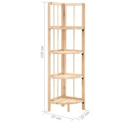 VIDAXL Étagère D'angle -Meilleur Meubles Magasin a23aeb810fcd4e89886fd0366c25b4de