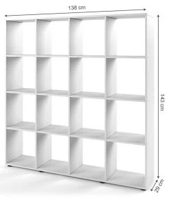 Etagère Karree Blanc 16 Compartiments -Meilleur Meubles Magasin a420065cb39e4019814a41db20d8d7be.cropped 128 59 766 898.processed