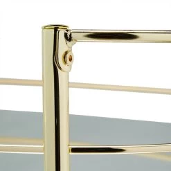 Chariot De Cuisine Ovale Avec 2 Niveaux -Meilleur Meubles Magasin a7d601193c90456baab51e83cb81751e