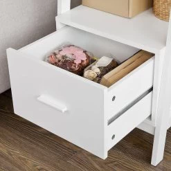 Bibliothèque Étagère Échelle FRG116-K-W -Meilleur Meubles Magasin aebba2642476419084a3c84931eca3fa