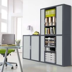 Armoire à Dossiers EasyOffice -Meilleur Meubles Magasin aktenschrank easyoffice anthrazit grau 204 cm 1750830