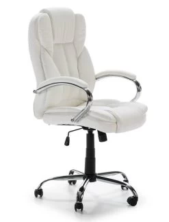 Fauteuil De Bureau Nixon Blanc