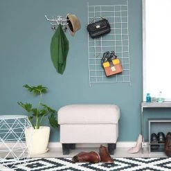 Garderobe Murale Vintage Lot De 2 Marron -Meilleur Meubles Magasin be1d2624f8034da6b422b42c1edd7d46