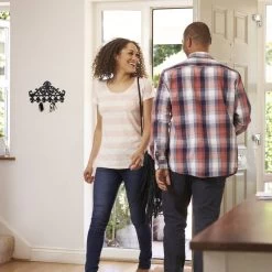 3x Portemanteaux Muraux En Fonte Blanc -Meilleur Meubles Magasin c03756f2bb284d94bc06c927e0cd3952