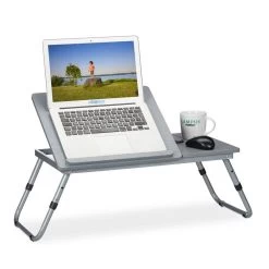 Table Pour Ordinateur Portable Grise