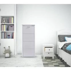 Meuble à Chaussures KIBO 4 Compartiments -Meilleur Meubles Magasin cdf2082b947547e185b8973982f52aef