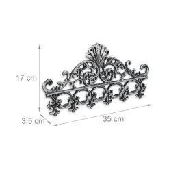 3x Portemanteaux Muraux En Fonte Blanc -Meilleur Meubles Magasin ce28c63688d7412a8548ca99909023ca