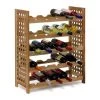 Étagère à Vins 25 Bouteilles Noyer -Meilleur Meubles Magasin cf8d953a8ed74d2cbef3f71bd8511299