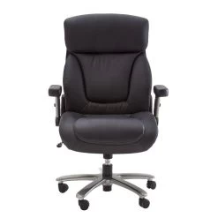 Fauteuil De Direction Deverre XXL -Meilleur Meubles Magasin chefsessel deverre xxl kunstleder schwarz silber 5159080