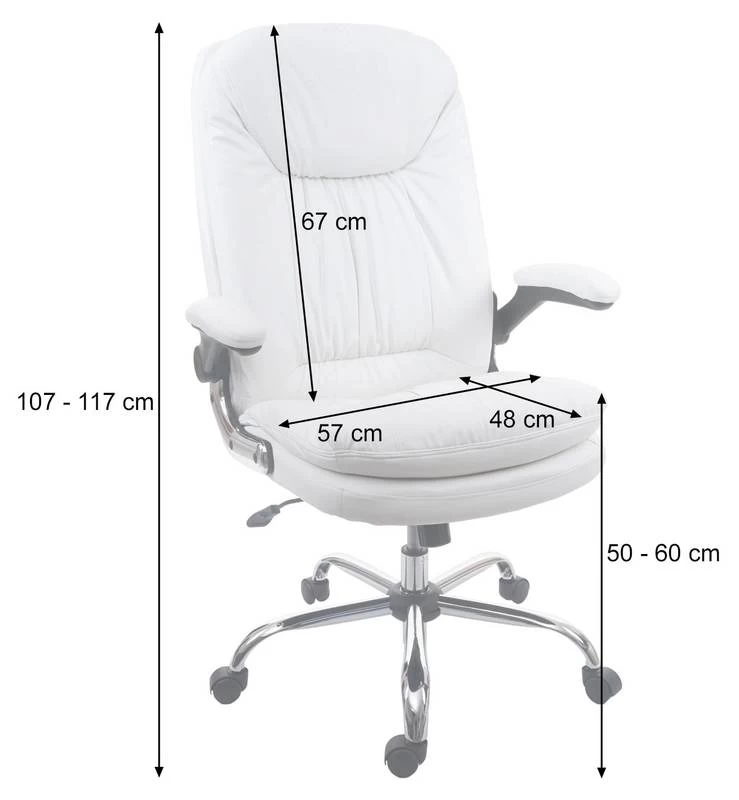 Chaise De Bureau HWC-F81 5 Chaise De Bureau HWC-F81 – Image 3