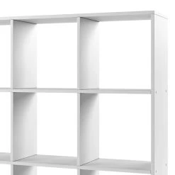 Etagère Karree Blanc 16 Compartiments -Meilleur Meubles Magasin d4cd8aa223e745e7b0ceab9e764a8693