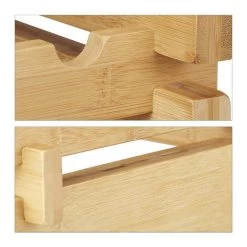 Porte-bouteilles Empilable En Bambou -Meilleur Meubles Magasin d6d971fc3a34498d803c057df2faf809