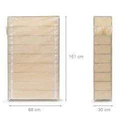 Meuble à Chaussures VALENTIN Tissu Beige -Meilleur Meubles Magasin d8357069c82c444080af41bb94bc6788 1