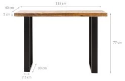 Table Console 115x40x77cm Noir/naturel 11 Table Console 115x40x77cm Noir/naturel -Meilleur Meubles Magasin d92a9baa9cb5405d9a28e73587c93f38.cropped 36 452 1926 1252.processed