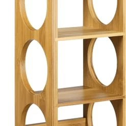 2x étagères à Vin En Bambou 5 étages -Meilleur Meubles Magasin db365fe3f8f04f36892235bb51fe217e