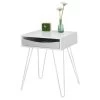 Table De Chevet Table D'Appoint FBT82-W -Meilleur Meubles Magasin db602dd82d384a869cd5490bc97739a8