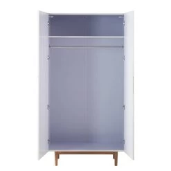 Armoire à Portes Battantes LINDHOLM -Meilleur Meubles Magasin drehtuerenschrank lindholm mattweiss 103 cm 2 tuerig 4591712