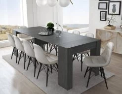 Console Extensible à 237cm CIMENT -Meilleur Meubles Magasin e35f32999a4e4cf1bf221b39a5b5e346