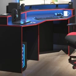 Bureau Ordinateur Kron Noir/rouge Set 5 11 Bureau Ordinateur Kron Noir/rouge Set 5 -Meilleur Meubles Magasin e7abb33afe8b4a369a8f237ac169c717