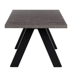 Table Apex -Meilleur Meubles Magasin esstisch apex betongrau matt schwarz 4065372