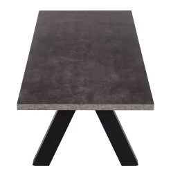 Table Apex -Meilleur Meubles Magasin esstisch apex betongrau matt schwarz 4065376
