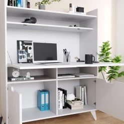 Secrétaire Berdi Blanc -Meilleur Meubles Magasin f724610e35e84a5d8bb933a2cde3b737