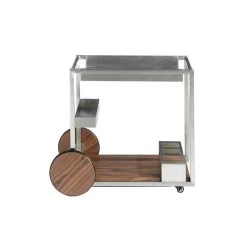 Chariot De Minibar En Acier Poli Et Bois 11 Chariot De Minibar En Acier Poli Et Bois -Meilleur Meubles Magasin f8140d6cd3e24080828e6668919002aa