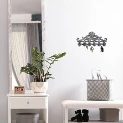 3x Portemanteaux Muraux En Fonte Blanc -Meilleur Meubles Magasin f95bfa5575c74920afb48c5c7403d3bb