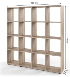 Etagère Karree Sonoma 16 Compartiments -Meilleur Meubles Magasin fb5bca7645894625905c786ed82bd333.cropped 71 59 825 900.processed