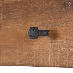 Panneau Porte-manteaux Manchester -Meilleur Meubles Magasin garderobenpaneel manchester akazie massiv metall 4877540