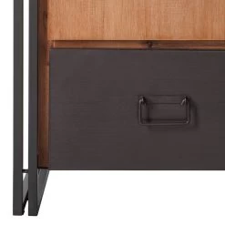 Armoire Manchester II 25 Armoire Manchester II -Meilleur Meubles Magasin garderobenschrank manchester akazie teilmassiv akazie akazie anthrazit 110 cm 2 tuerig 4874988