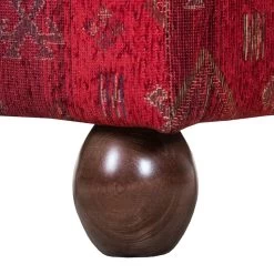 Fauteuil à Oreilles Isabelle -Meilleur Meubles Magasin ohrensessel isabelle webstoff rot 1013290