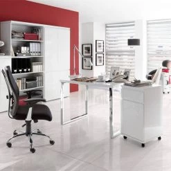 Bureau Paddington I 16 Bureau Paddington I -Meilleur Meubles Magasin paddington schreibtisch hochglanz weiss lackiert 1225033