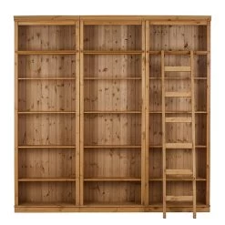 Bibliothèque Lillehammer II -Meilleur Meubles Magasin regalwand asgeir ii kiefer massiv gebeizt 320140