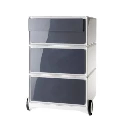Caisson à Roulettes EasyBox II -Meilleur Meubles Magasin rollcontainer easybox ii weiss anthrazit 1595598