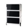 Caisson à Roulettes EasyBox II -Meilleur Meubles Magasin rollcontainer easybox ii weiss schwarz 1595574