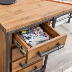 Bureau Atelier 31 Bureau Atelier -Meilleur Meubles Magasin schreibtisch atelier akazie teilmassiv metall 4040212