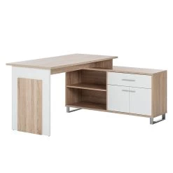 Bureau Maxim -Meilleur Meubles Magasin schreibtisch maxim sonoma eiche dekor weiss 494741