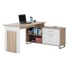Bureau Maxim -Meilleur Meubles Magasin schreibtisch maxim sonoma eiche dekor weiss 494742