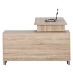 Bureau Maxim -Meilleur Meubles Magasin schreibtisch maxim sonoma eiche dekor weiss 494745