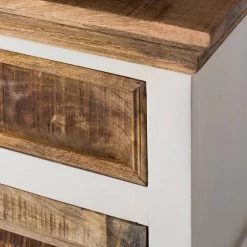 Meuble à Chaussures Newhaven -Meilleur Meubles Magasin schuhkommode newhaven mango teilmassiv mango weiss 5042976