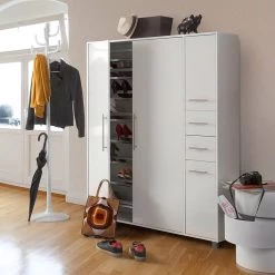 Meuble à Chaussures Pisa III -Meilleur Meubles Magasin schuhschrank goliath weiss 495972
