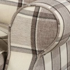 Fauteuil à Oreilles Colmar XL -Meilleur Meubles Magasin sessel corteen webstoff braun beige 4283704