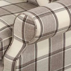 Fauteuil à Oreilles Colmar XL -Meilleur Meubles Magasin sessel corteen webstoff braun beige 4283708