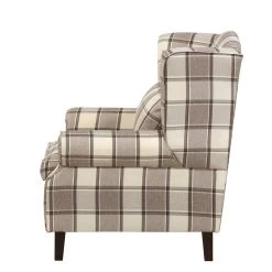 Fauteuil à Oreilles Colmar XL -Meilleur Meubles Magasin sessel corteen webstoff braun beige 4283732