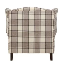 Fauteuil à Oreilles Colmar XL -Meilleur Meubles Magasin sessel corteen webstoff braun beige 4283736