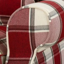 Fauteuil à Oreilles Colmar XL -Meilleur Meubles Magasin sessel corteen webstoff rot beige 4283756