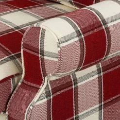 Fauteuil à Oreilles Colmar XL -Meilleur Meubles Magasin sessel corteen webstoff rot beige 4283764